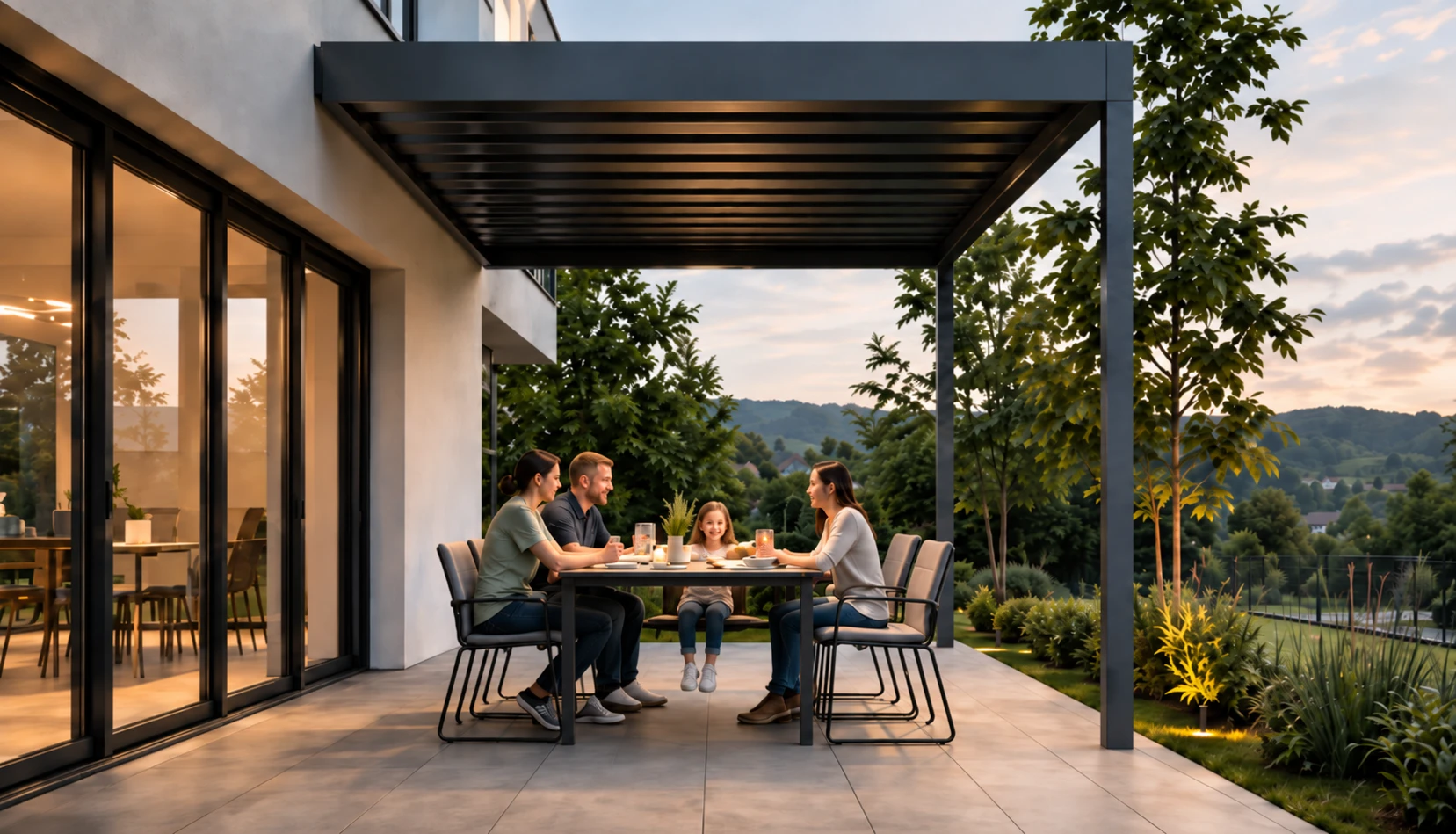 Terrassenüberdachung von Durchdacht