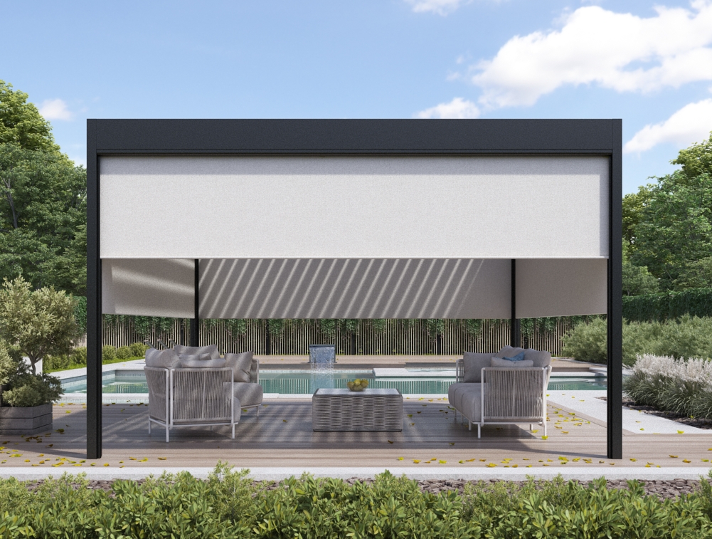 AirCube Plus Lamellendach-Pergola freistehend