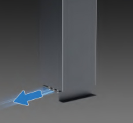 Stabile Aluminium-Pfosten