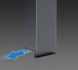 Stabile Aluminium-Pfosten