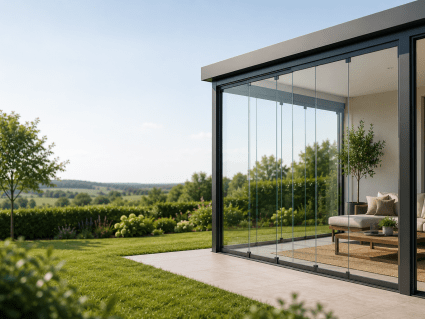 Glasschiebewand kaufen Checkliste vor der Bestellung für Terrasse und Terrassenüberdachung