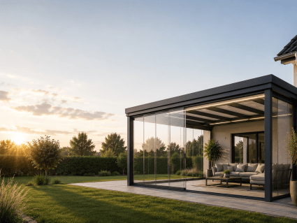 Glasschiebewand Preis 2026 für Terrasse mit 10 mm ESG-Sicherheitsglas