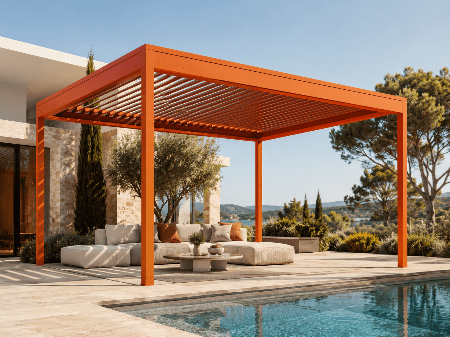 AirCube PRO Pergola mit Lamellendach vom Marktführer